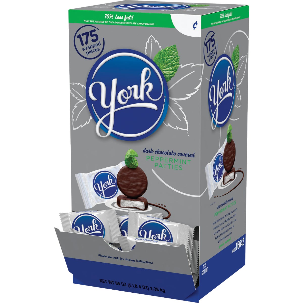 York 175 Pc. Chocolate & Peppermint Candy