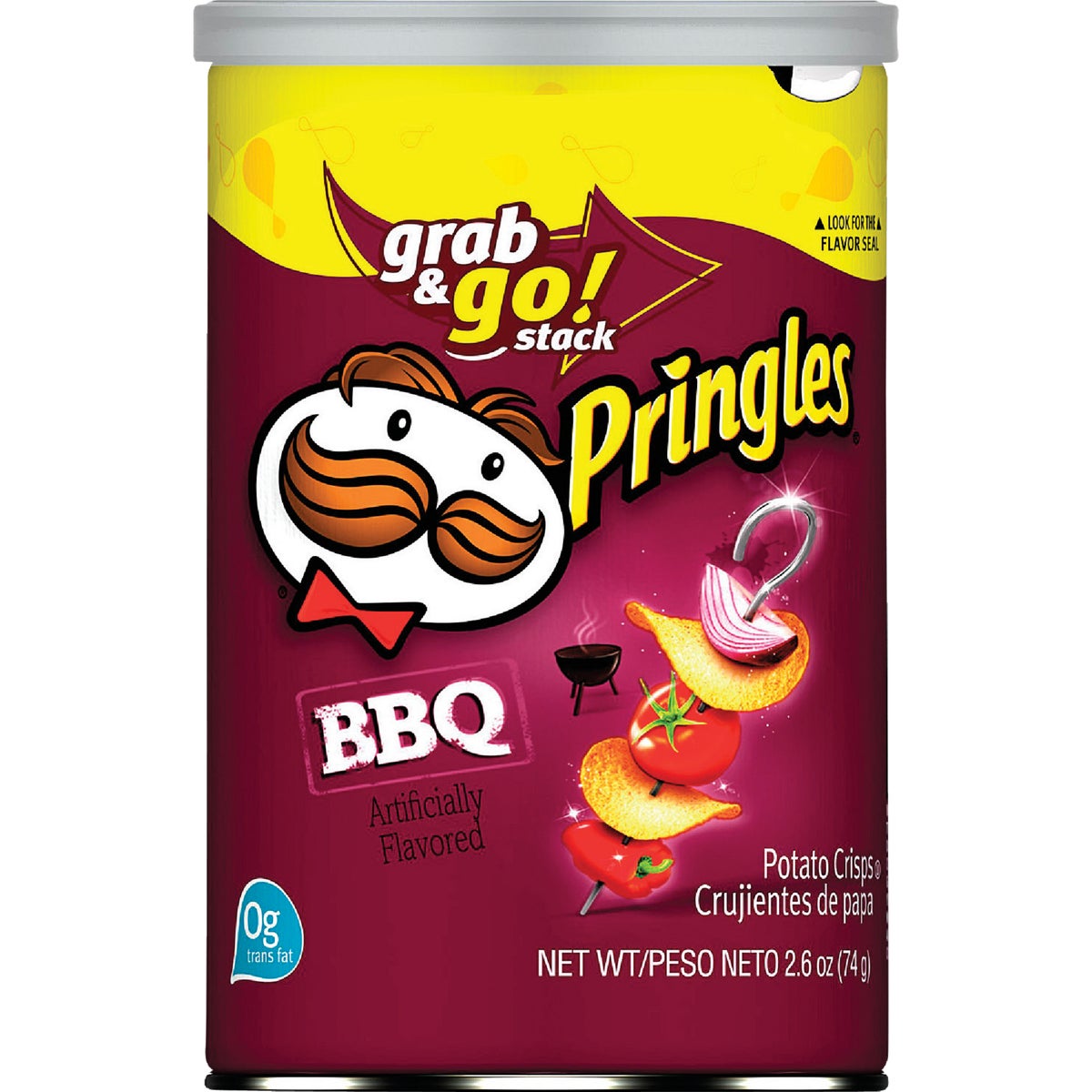 Pringles Barbecue 2.50 Oz. Chips