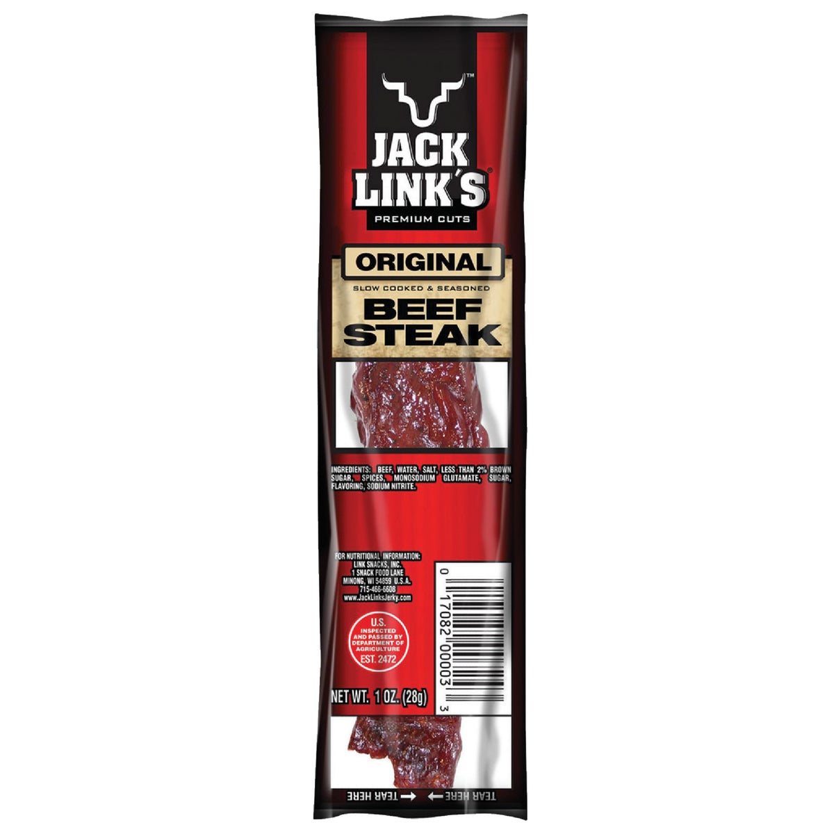 Jack Link's 1 Oz. Original Beef Steak
