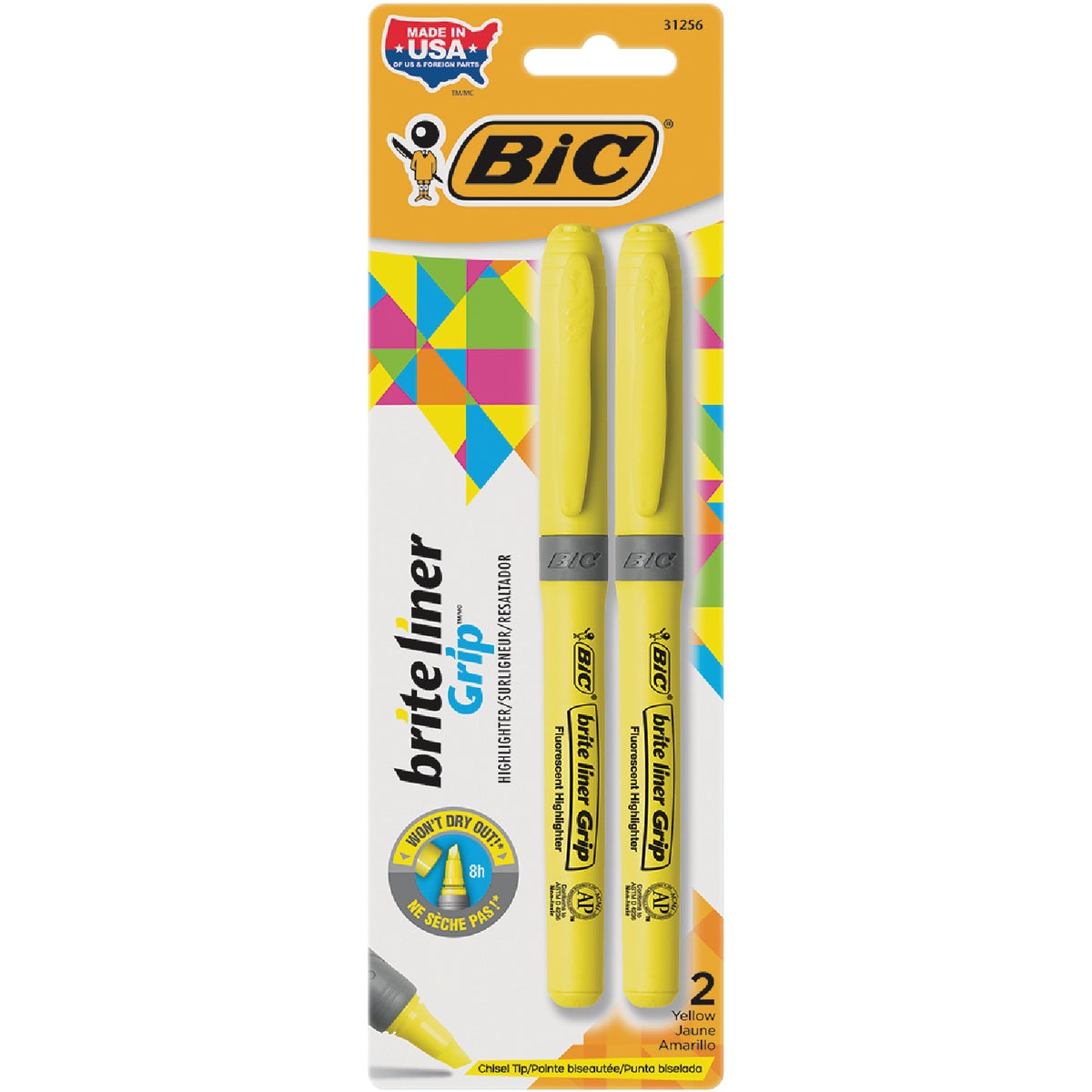 2PK BRITE HIGHLIGHTER