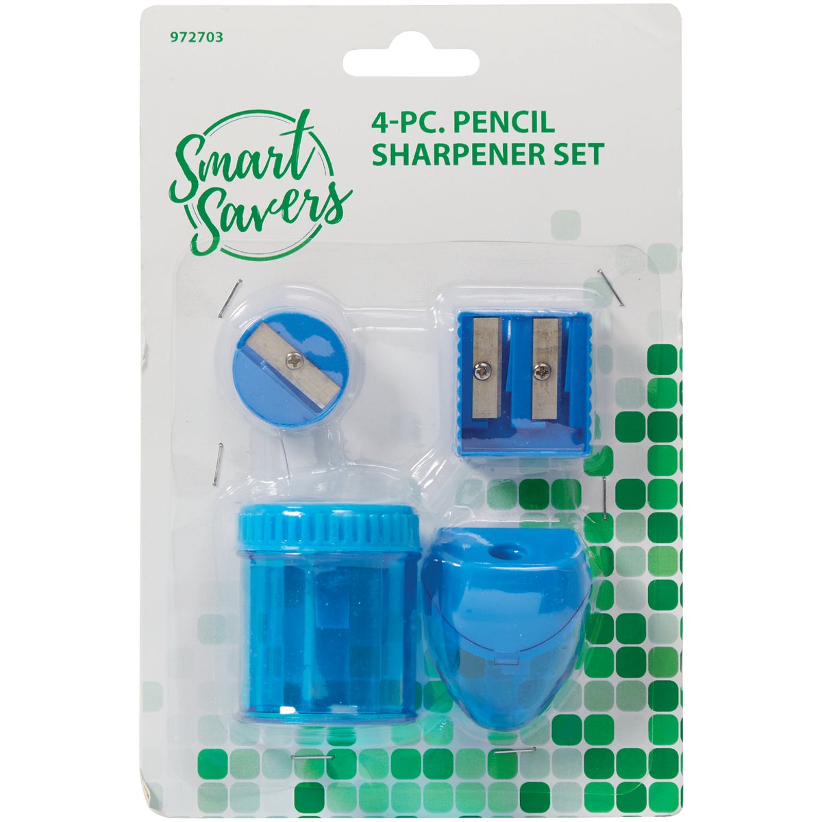 4PC PENCIL SHARPENER SET