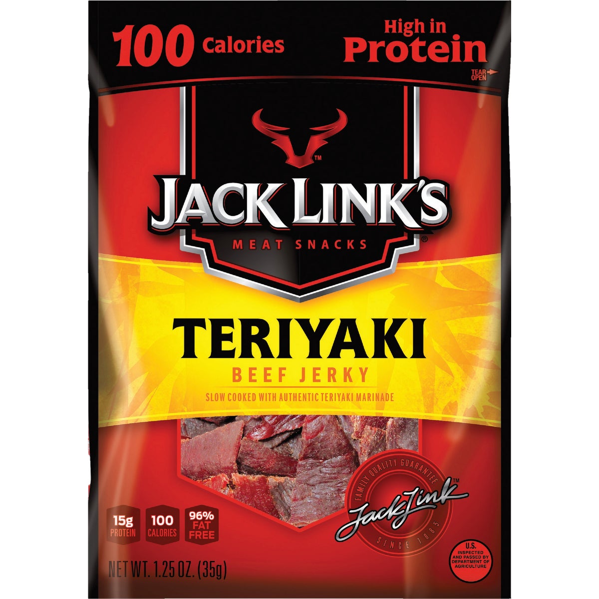 Jack Link's 1.25 Oz. Teriyaki Beef Jerky