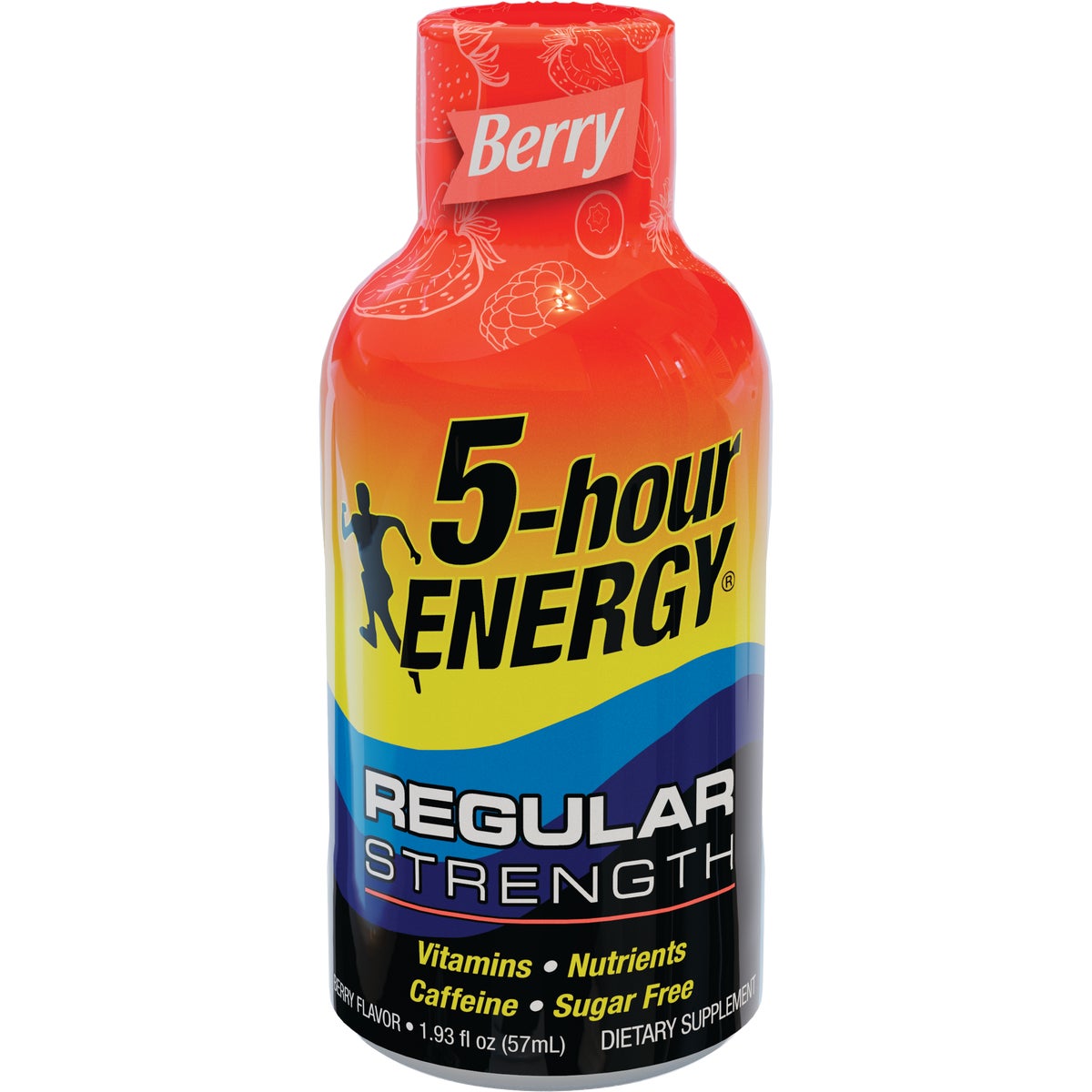 5-hour ENERGY Shot, Regular Strength, Berry, 1.93 oz