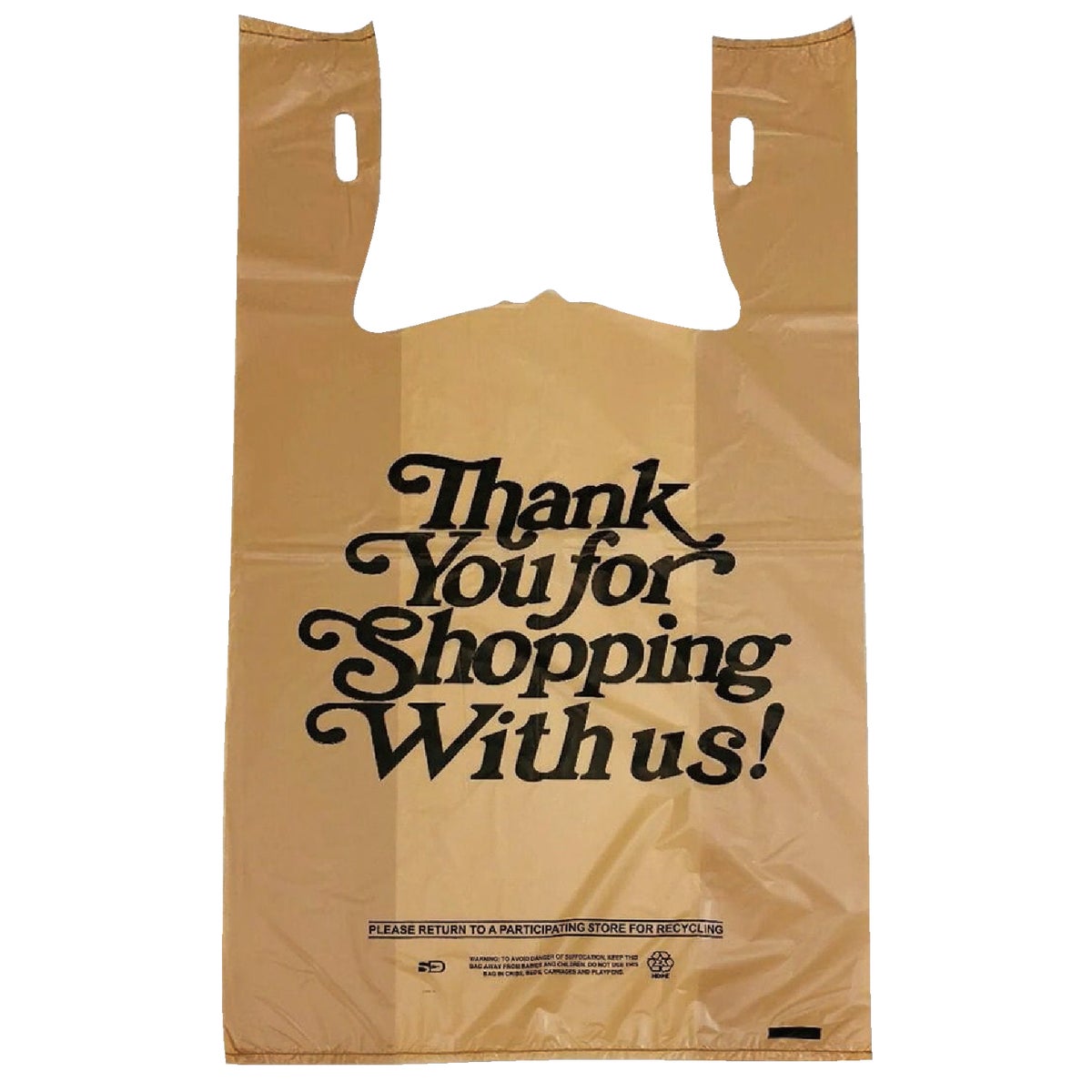 Centurion Heavy-Duty Plastic T-Shirt Bag (600-Pack)