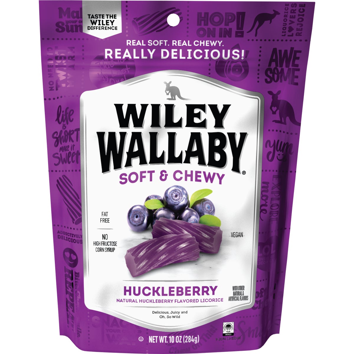 Wiley Wallaby Huckleberry Licorice 10 Oz. Candy