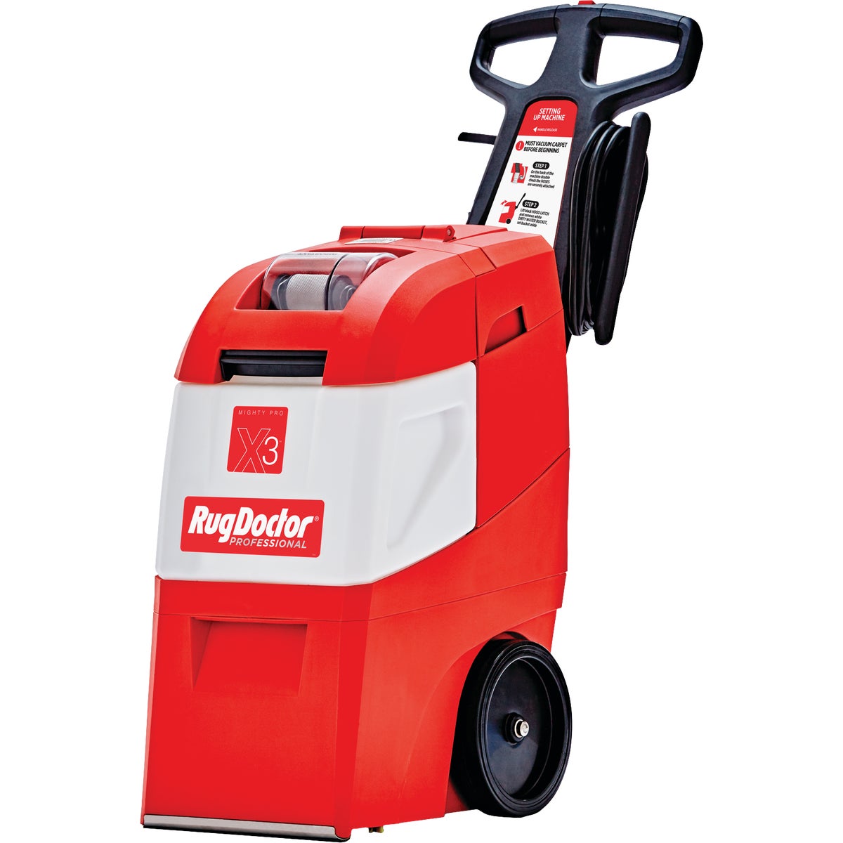 Rug Doctor X3 Rental 3.9 Gal. Upright Carpet Cleaner Machine