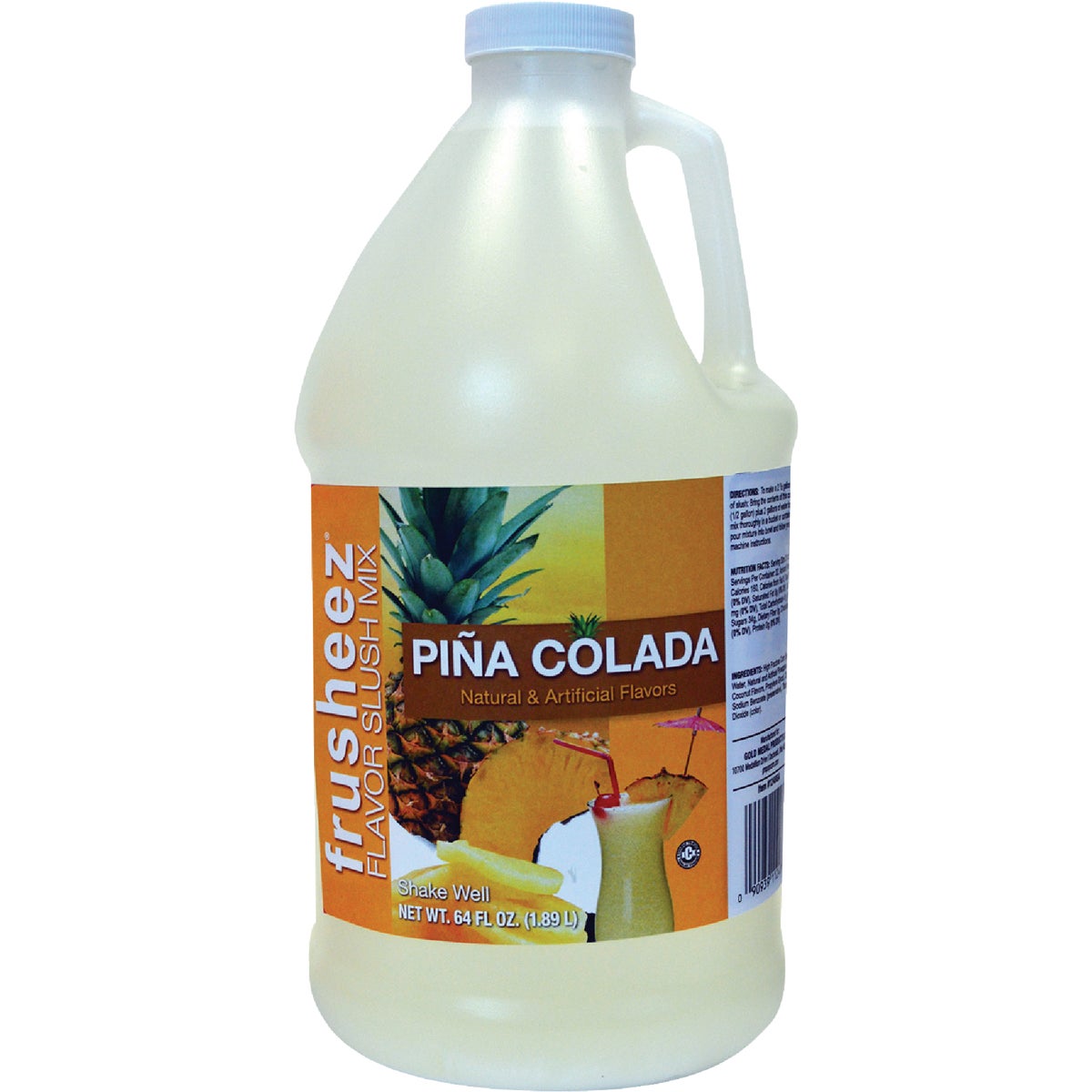 Gold Medal Frusheez Pina Colada Flavor 1/2 Gal. Slush Mix