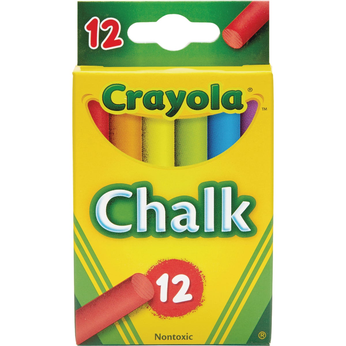 Crayola Multi-Colored Chalk (12-Count)