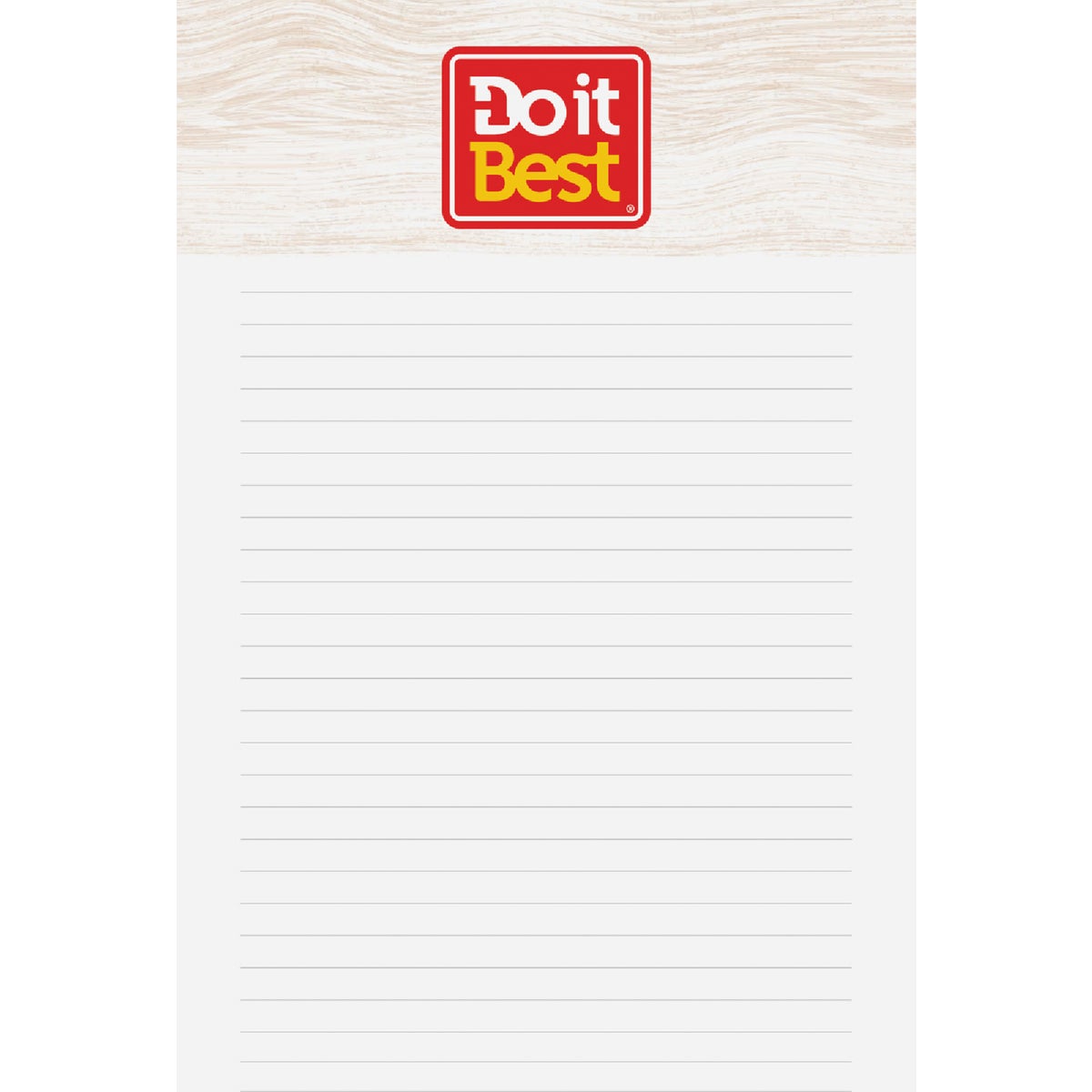 Do it Best 5 In. x 8 In. Lined 50-Sheet Note Pad (6-Pack)