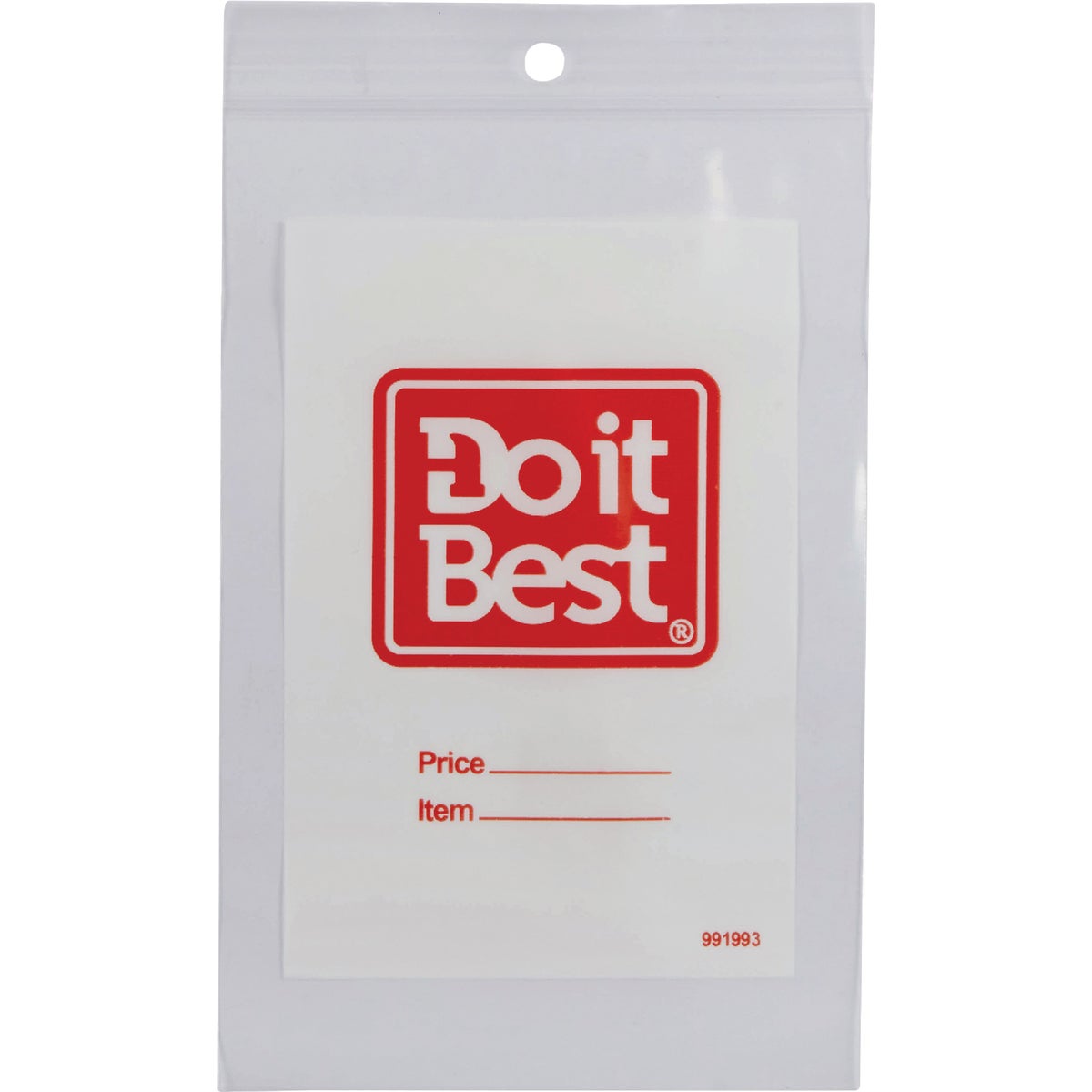 Do it Best 4 In. x 6 In. Zip Top Bag (50-Pack)