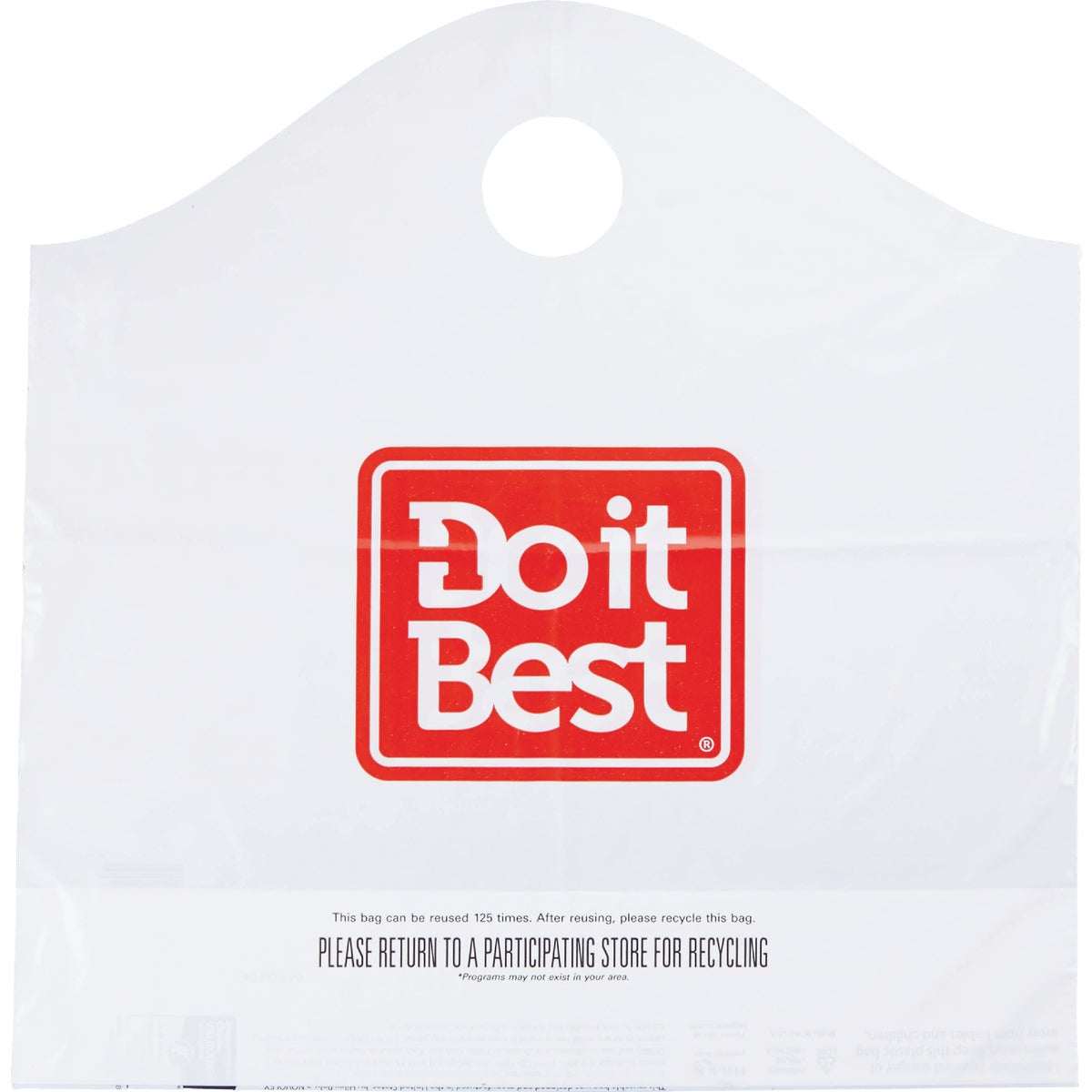 Do it Best Reusable Plastic Shopping Bag (250-Pack)