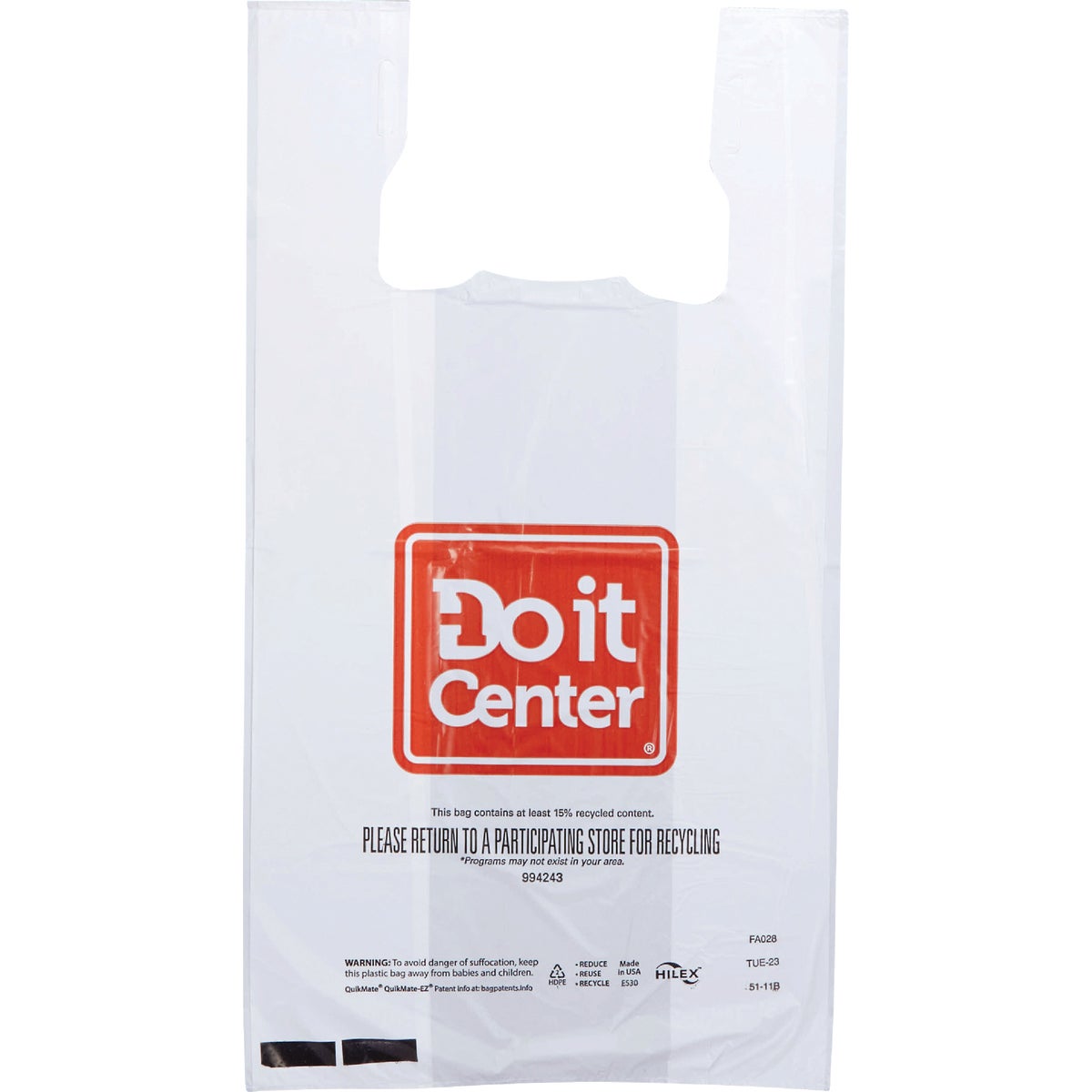 Do it Center Shopping Bag (1000-Pack)