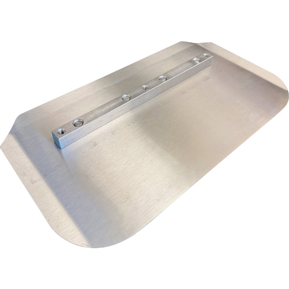 Virginia Abrasives 8 In. x 14 In. Combination Trowel Blade with Mounting Bolts